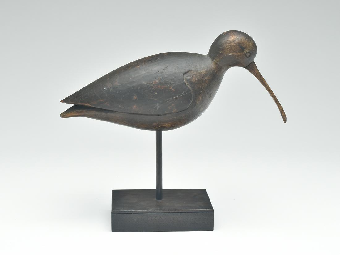 Hollow carved curlew, Mark McNair, Craddockville, Virginia. (1 of 4)
