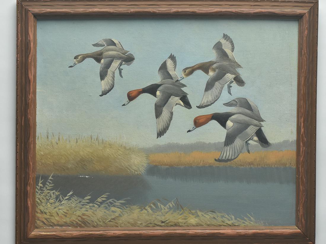 Dr. Edgar Burke (1889-1950), oil on canvas board. (1 of 1)