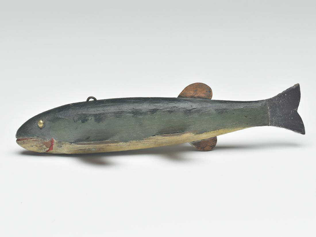 Fish decoy, Lake Chautauqua, New York, circa 1900. (1 of 3)