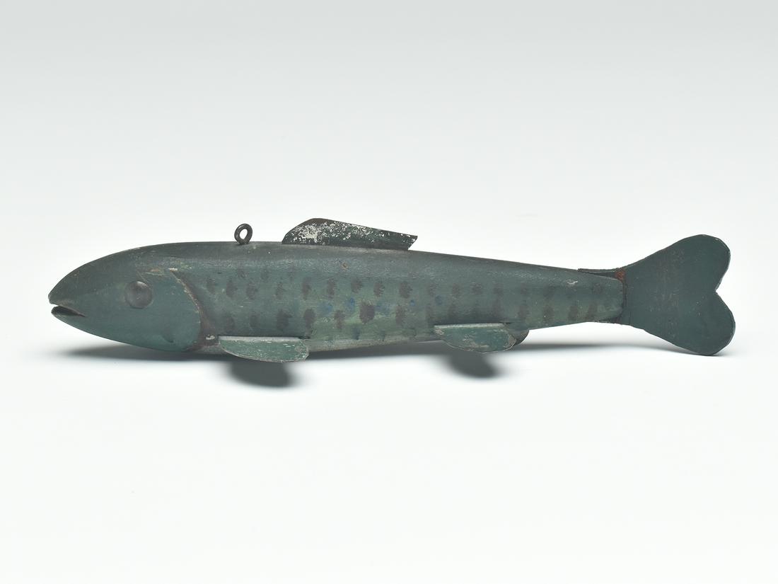 Fish decoy Lake Chautauqua, New York, circa 1900. (1 of 3)