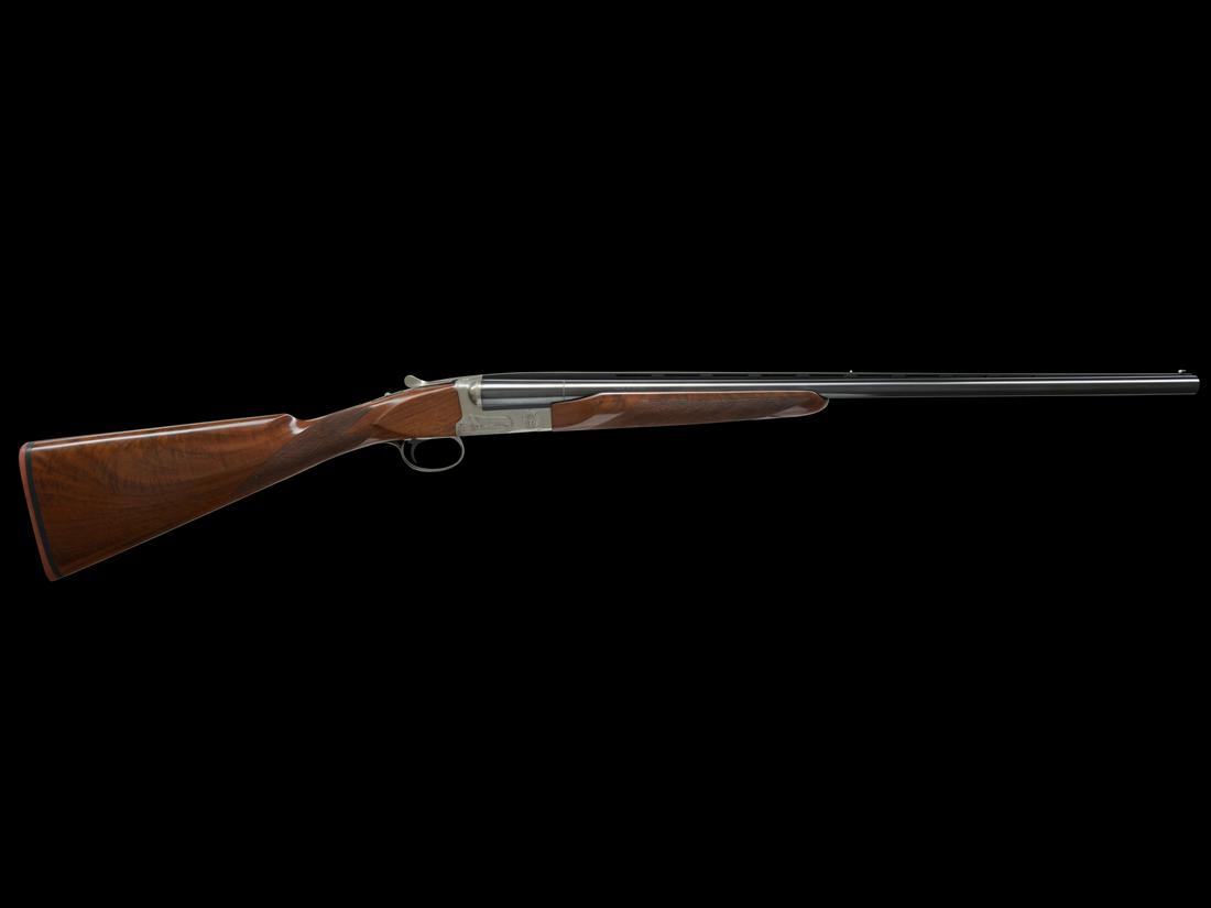 WINCHESTER MODEL 23 PIGEON GRADE XTR LIGHTWEIGHT 20 GAUGE SHOTGUN: SN. PWK203415. Made with 25-1/2" fluid steel bbls, 3" chambers, made with low profile matted ventilated top rib with twin white beads. Rear portion of rib engraved "PIGEON GRADE". Bottom of Mono-bloc