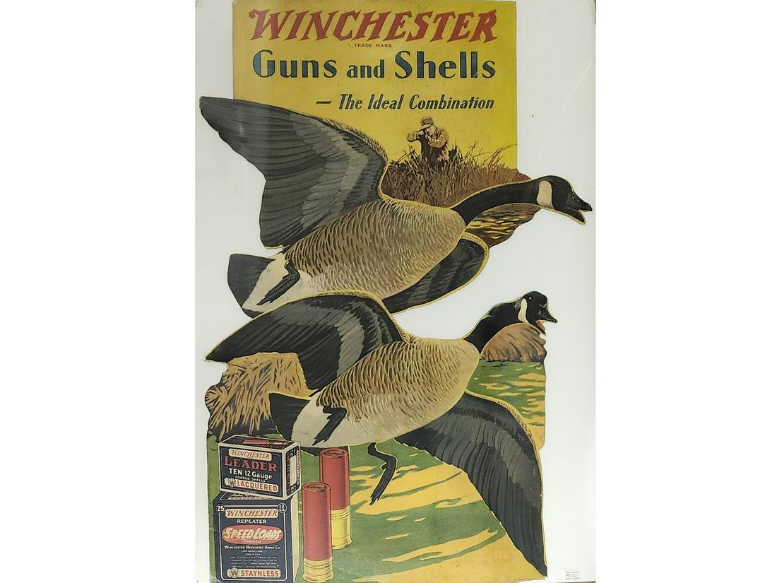 Winchester advertising die cut. (1 of 1)