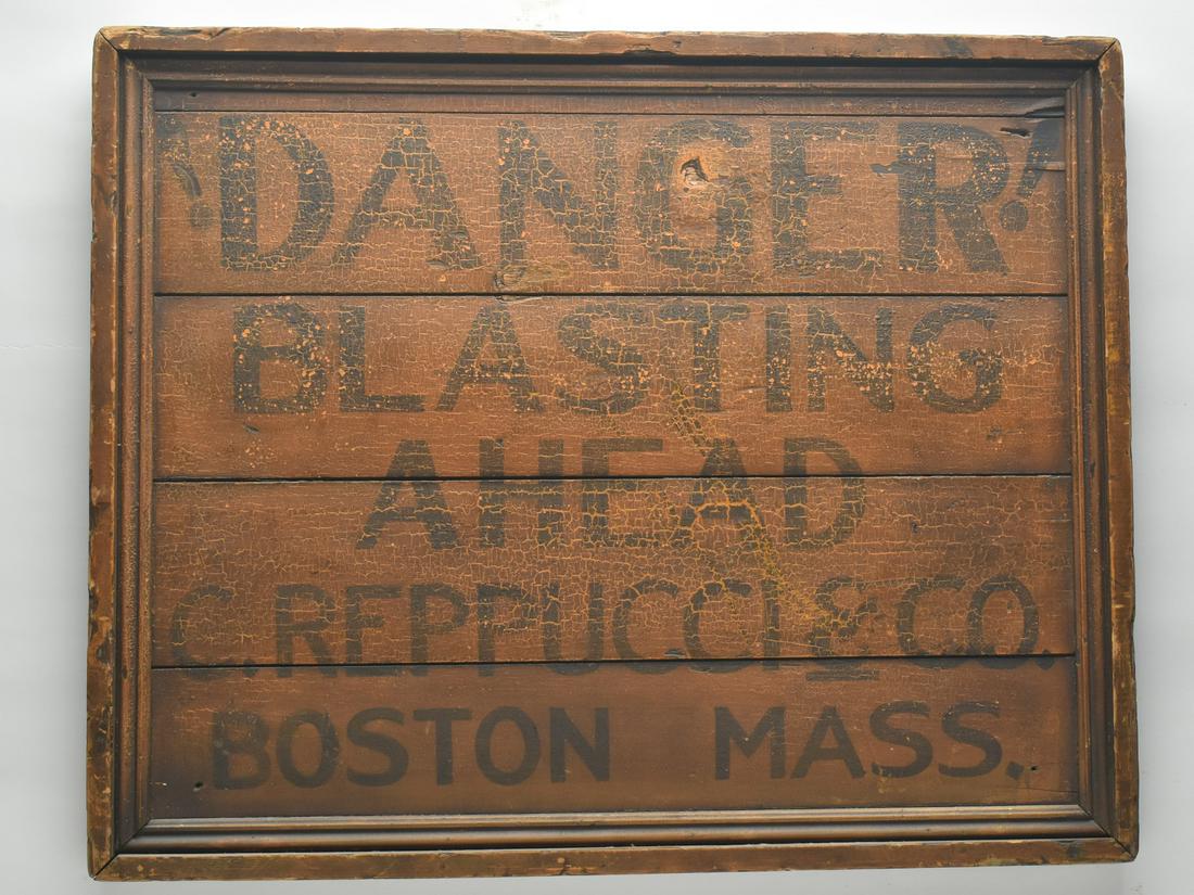 Wooden sign. (1 of 1)