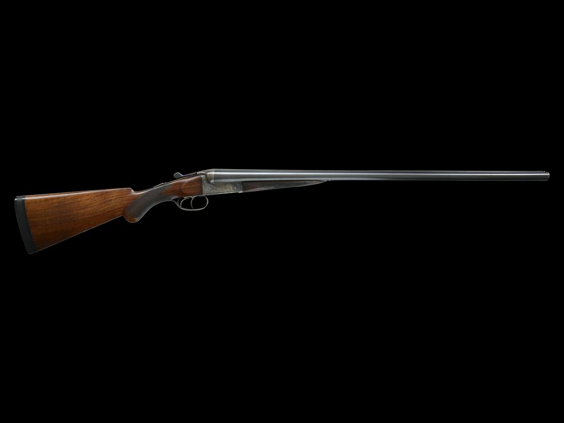 FINE LIGHTWEIGHT 16 GAUGE BOXLOCK EJECTOR GAME GUN BY THOMAS WILD W/ MODERN DIMENSIONS: SN. 22520. Made with 28” fluid steel bbls, 2-1/2” cham, 1 oz. nitro proof, narrow concave plain rib, small brass front bead and top of rib engraved “T. WILD 17-18 WHITTALL STREET BIR