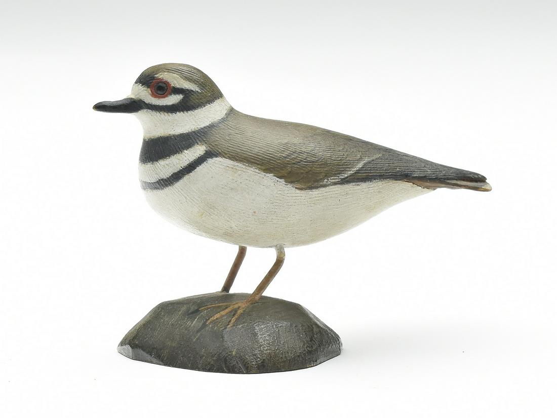 Miniature killdeer, Jess Blackstone, Concord, New Hampshire, 2nd quarter 20th century. (1 of 3)