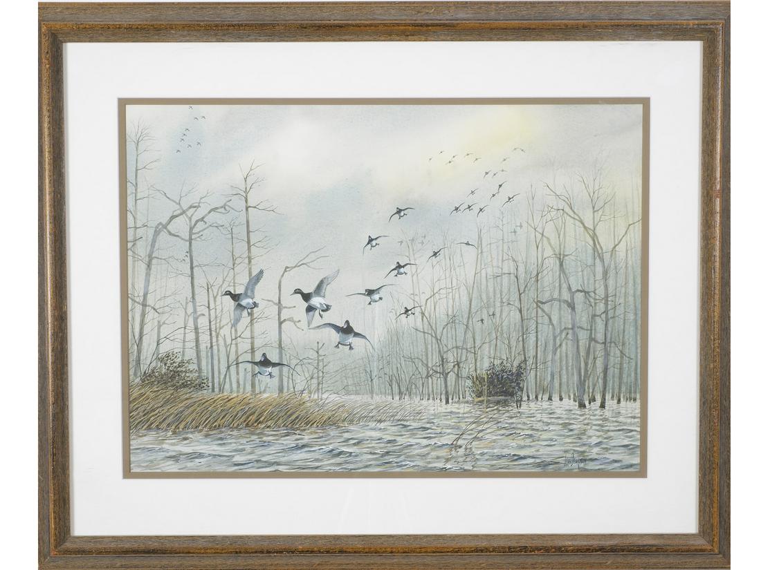 John Dearman (20th century), watercolor. (1 of 1)