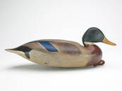 Rare and outstanding mallard, Nathan Rowley Horner, West Creek, New Jersey, 1st quarter 20th