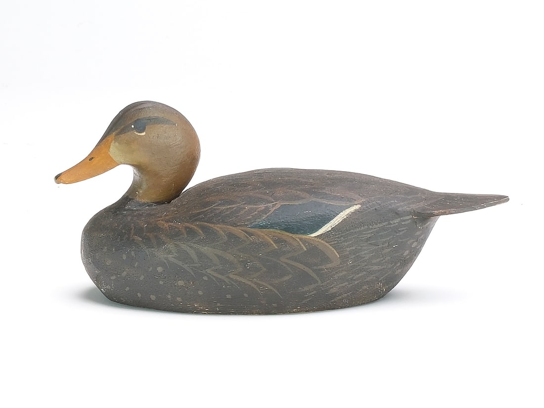 Miniature mallard hen, Ward Brothers, Crisfield, Maryland, circa 1948. (1 of 1)