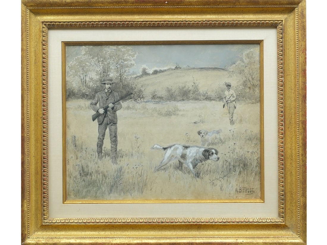 Arthur Burdett Frost (1851-1928), ink & gouache on paper. (1 of 1)