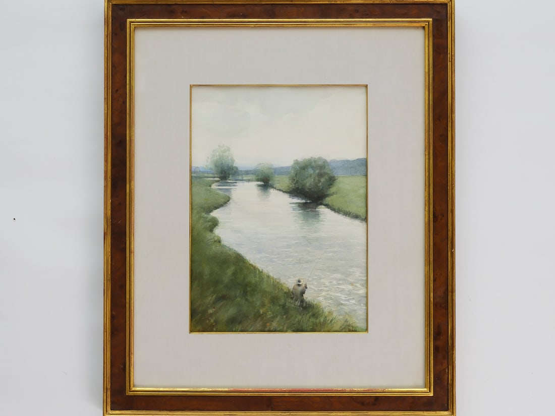 Thomas Aquines Daly (b.1937), watercolor. (1 of 1)