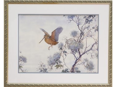 Aiden Lassell Ripley (1896-1969), watercolor on paper.