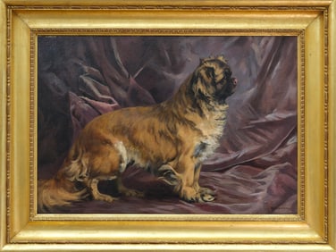 Percival Leonard Rosseau (1859-1937), oil on canvas.