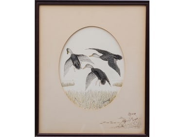 Charles E. Shang Wheeler (1872 - 1949), pen and ink