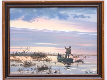 Brett Smith (b.1958), oil on canvas.