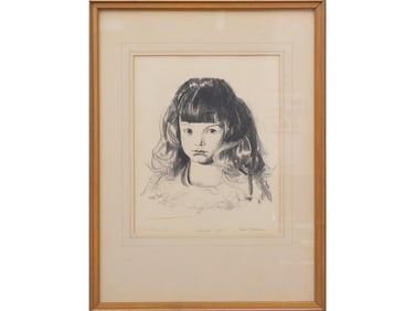 George Bellows (1882-1925), lithograph.