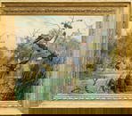 Harry Curieux Adamson (1916-2012), oil on canvas.
