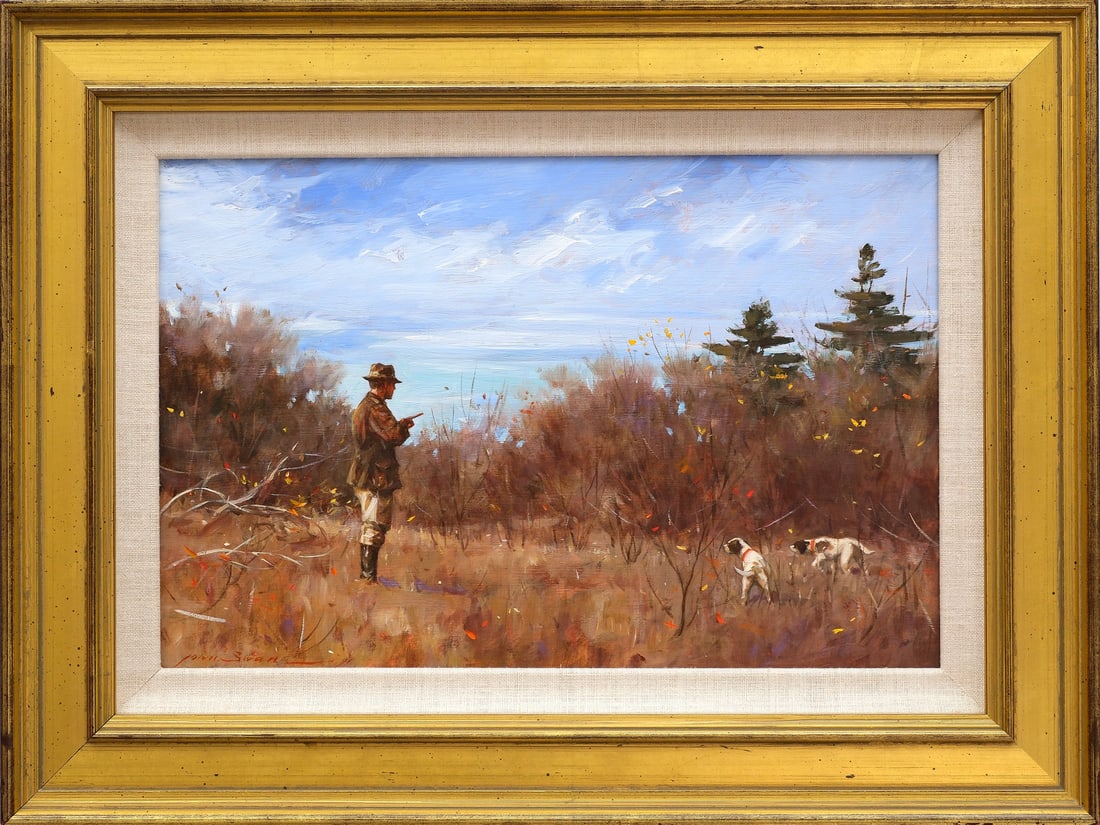 John Swan (b.1948), oil on board. (1 of 1)