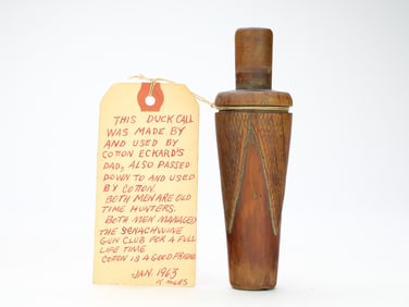 Eckart duck call, Illinois.