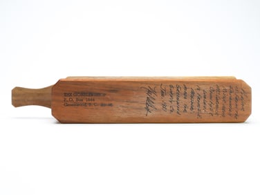 Neil Cost, Greenwood, South Carolina.