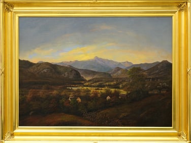 William Henry Titcombe (1824-1888), attributed, oil on canvas.