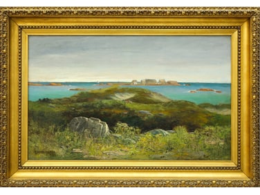 George William Whitaker (1840-1916), oil on board.