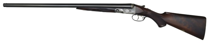 EXCELLENT PARKER DHE GRADE 12 BORE GAME GUN.