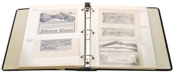 PARKER PAPER COLLECTION OF AN ADVANCED COLLECTOR.