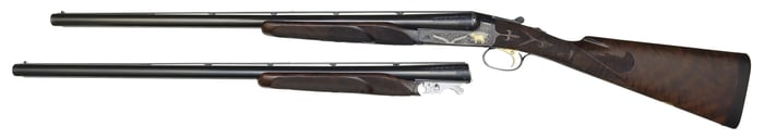 AWESOME FACTORY ORIGINAL WINCHESTER MODEL 21 GRAND AMERICAN 12 BORE TRUE PAIR WITH CASES.