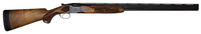 USEFUL CUSTOM FINISHED BROWNING LIGHTNING BROADWAY TRAP WITH CASE AND 20 GAUGE BRILEY SIDE-KICKS.