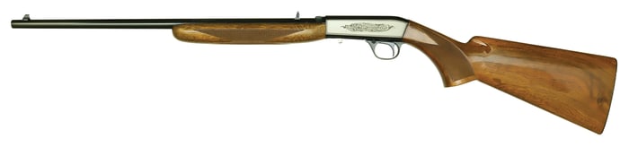 NEAR MINT BROWNING SEMI AUTO 22 WITH ORIGINAL BOX AND SHIPPING BOX.