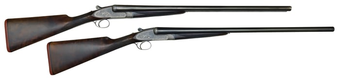 HOLLAND & HOLLAND ROYAL BREVIS SELF OPENER 12 BORE PAIR WITH CASE.