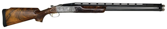 INCREDIBLE HIGH ART DASSA ENGRAVED KRIEGHOFF K-80 12 GAUGE SHOTGUN WITH CASE.