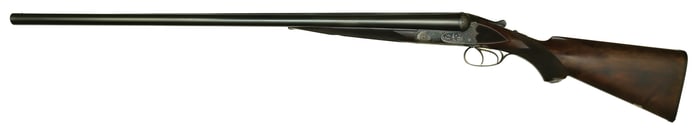 FANTASTIC HIGH ORIGINAL CONDITION PRUSSIAN BUILT J.P. SAUER & SON GRADE 45 12 BORE SHOTGUN.