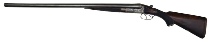 FANTASTIC H.A. LINDER DIAMOND QUALITY 12 BORE SHOTGUN.