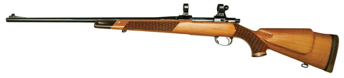 GOOD LOOKING SAKO DELUXE FORESTER RIFLE MODEL L579 IN .243 CALIBER.
