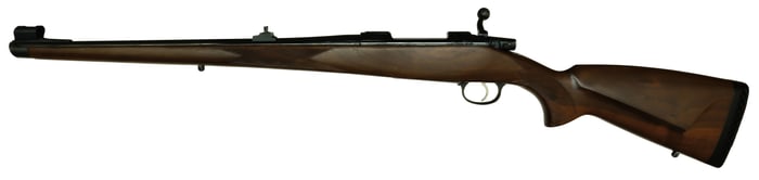 NEAR MINT CZ 550 RIFLE WITH BOX.