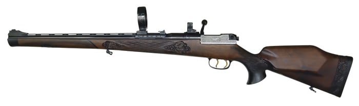 BEAUTIFUL HIGH ART MAUSER MODEL 66S RIFLE.