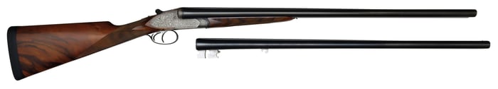 BEAUTIFUL HIGH ART LUIGI FRANCHI IMPERIALE MONTE CARLO EXTRA TWO BARREL SET 12 BORE SHOTGUN WITH