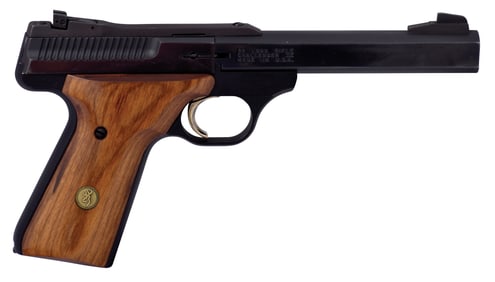 NEAR MINT BROWNING CHALLENGER III PISTOL WITH NUMBERS MATCHING BOX.