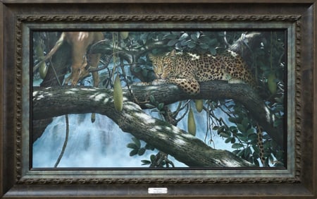 Ron Van GIlder (Born 1946), oil on board.