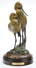 Ronnie Wells (b.1944), bronze sculpture.