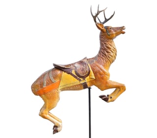 Denzel Carousel Company, Philadelphia, Pennsylvania, circa 1900.