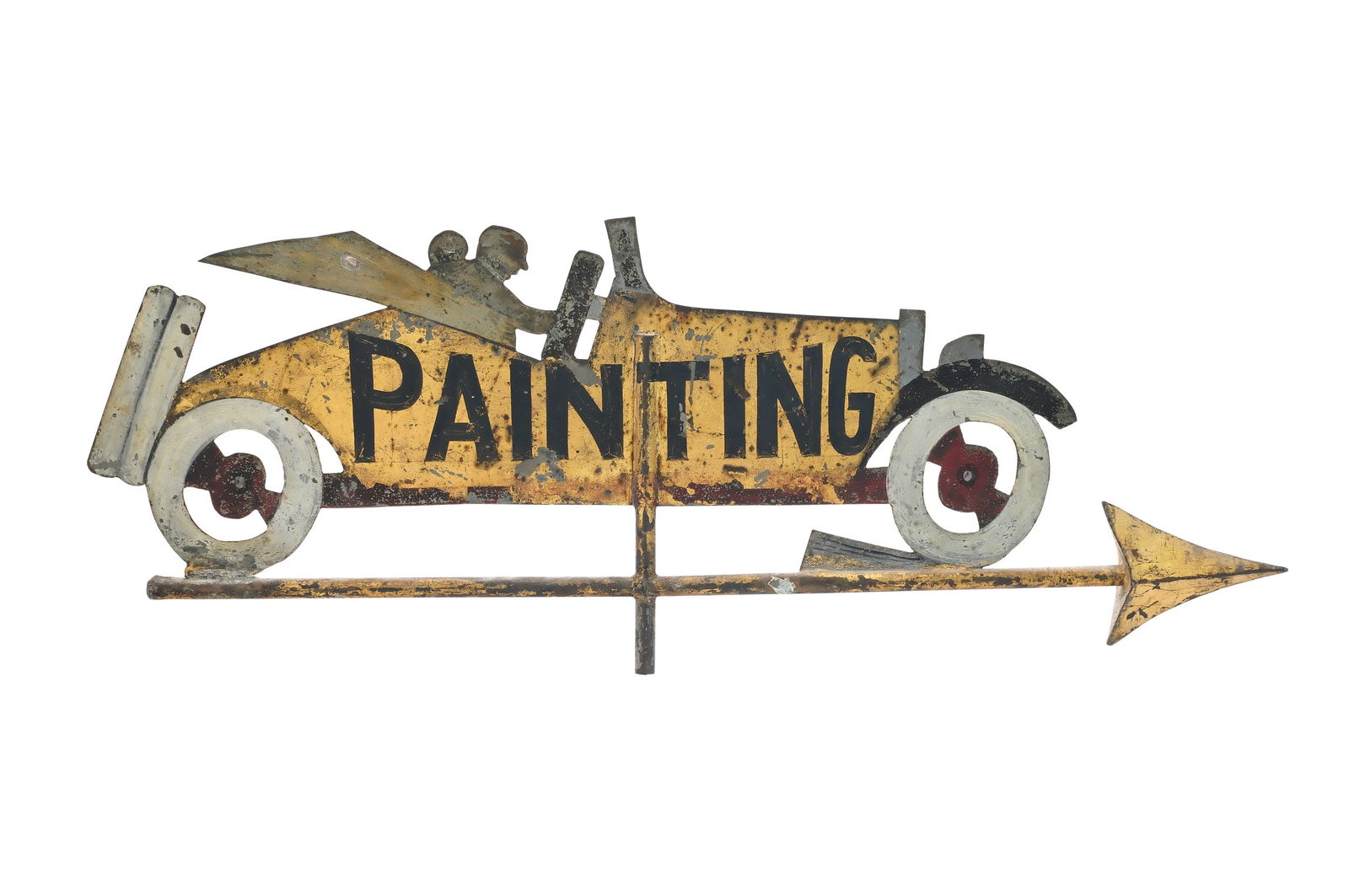 Rare and early trade sign weathervane. (1 of 2)