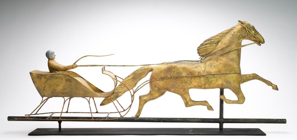 A rare figure weathervane.