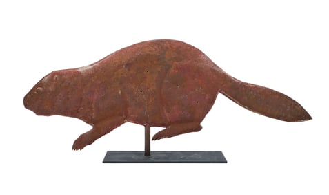 Rare vintage weathervane, circa 1900.