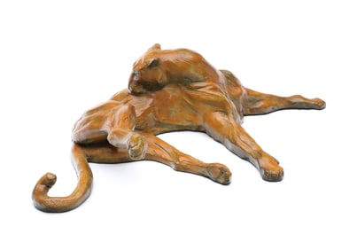 Sandy Scott, bronze sculpture.