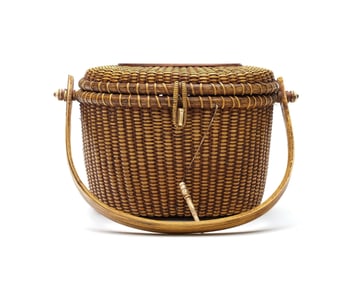 Nantucket purse basket.