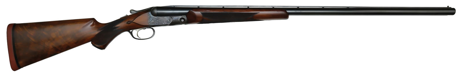 RARE HIGH ORIGINAL CONDITION PARKER DHE GRADE 12 BORE DOUBLE TRAP. (1 of 7)