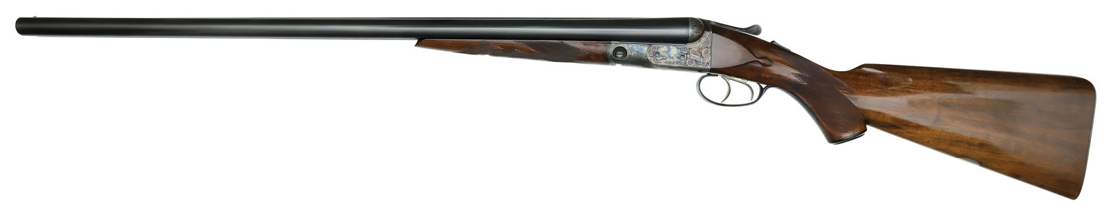 DYNAMIC PARKER DHE 12 BORE GAME GUN. (1 of 4)