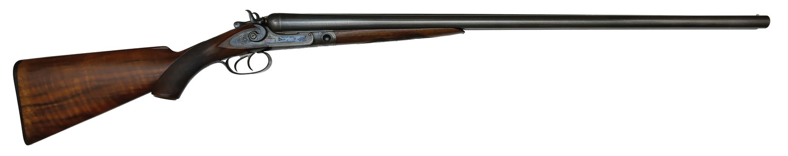 FABULOUS HIGH ORIGINAL CONDITION PARKER GRADE 2 12 BORE HAMMER SHOTGUN. (1 of 7)
